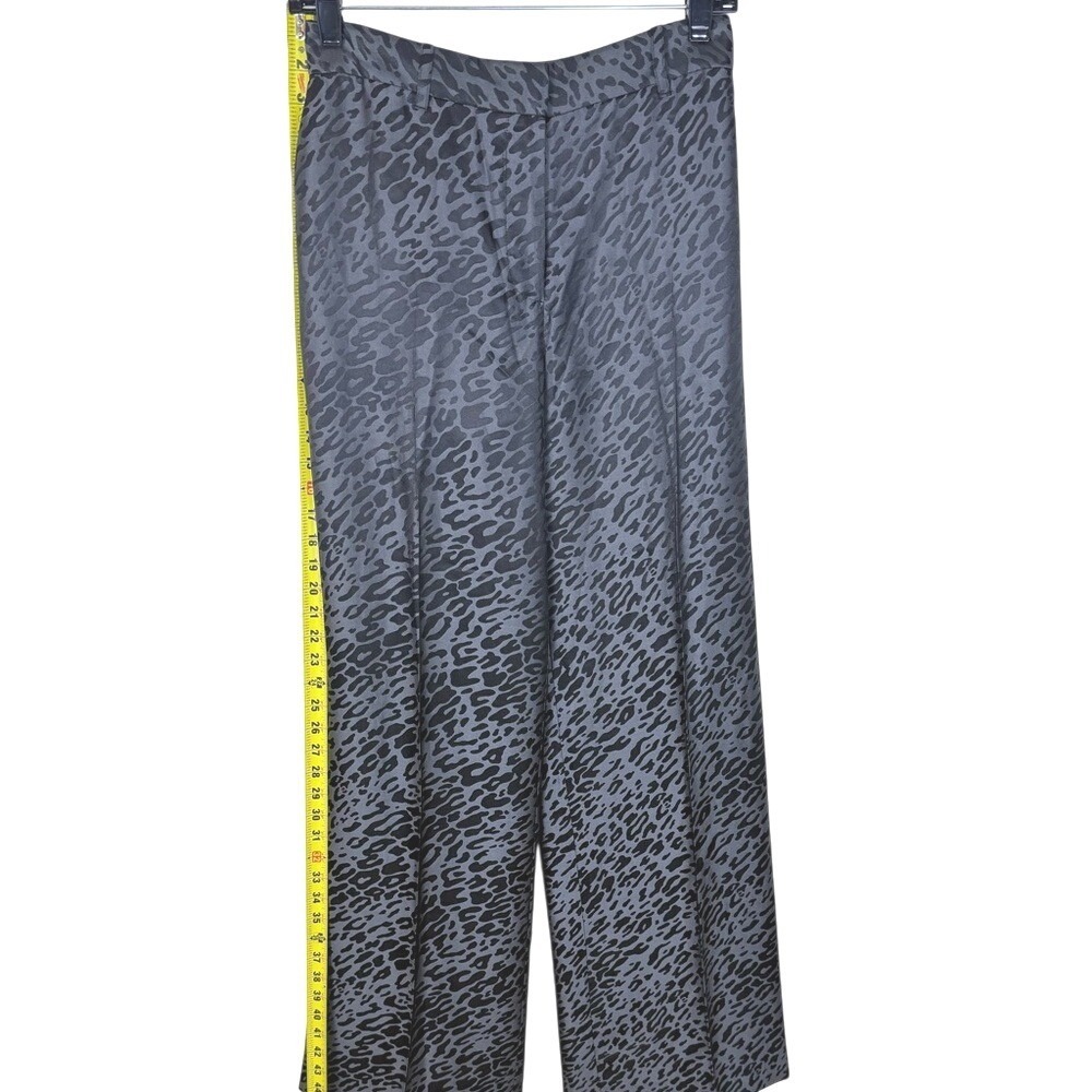 NWT Equipment Femme Arwen Silk Blend Leopard Print Trouser Size 10 Luxury Chic